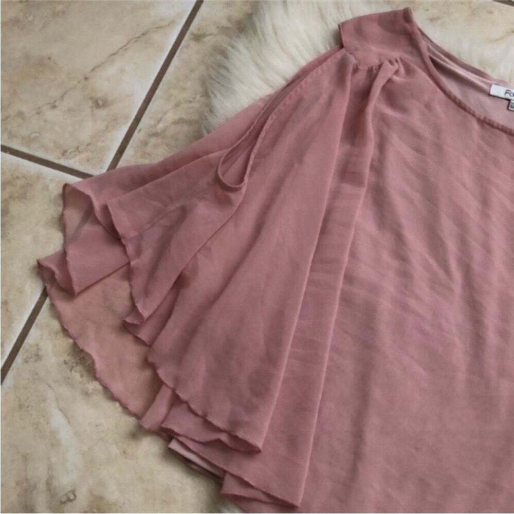 Forever 21 Bundle of 3 Sheer and Knit Tops - Picture 8 of 16